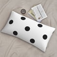 thumbnail image 6 of King Pillow Cases Standard Size - black polka dots white Soft Envelope Closure Microfiber Block Print Pillow Cover, Wrinkle Stain Resistant Travel Pillow Covers Standard Size 20x36in, 6 of 7