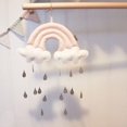 thumbnail image 4 of Decoración portátil, colgante, nubes 3D con gotas de lluvia, 4 of 5