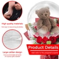 thumbnail image 3 of 10 Pieces 39.37 In Bobo Balloons for Stuffing, Large Pre-stretched Clear Balloons Bubbles Extra Wide Mouth for Wedding Birthday Valentine’s Day Christmas Anniversary Party Decorations, 3 of 7