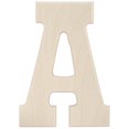 thumbnail image 1 of Baltic Birch University Font Letters & Numbers 5.25"-A, 1 of 1