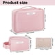 thumbnail image 2 of Neceser de viaje para maquillaje y cosméticos, ideal para mujeres y hombres (rosa, 3 unidades), 2 of 5