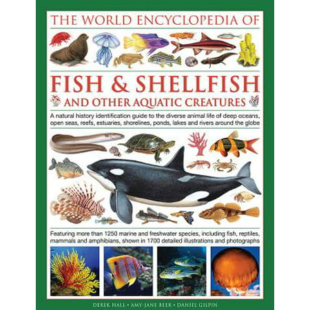The Illlustrated Encyclopedia of Fish & Shellfish of the World : A Natural History Identification Guide to the Diverse Animal Life of Deep Oceans, Open Seas, Reefs, Estuaries, Shorelines, Ponds, Lakes and Rivers Around the