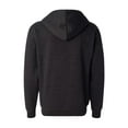thumbnail image 3 of Independent Trading Co. Midweight Full-Zip Hooded Sweatshirt, 3 of 3