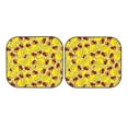 thumbnail image 4 of Picia Duck with Star Sunglasses 2 Piece Car Windshield Sun Shade Foldable | Foldable Sun Shield for Front Window Blocks UV Rays and Keeps Your Vehicle Cool-Medium, 4 of 7