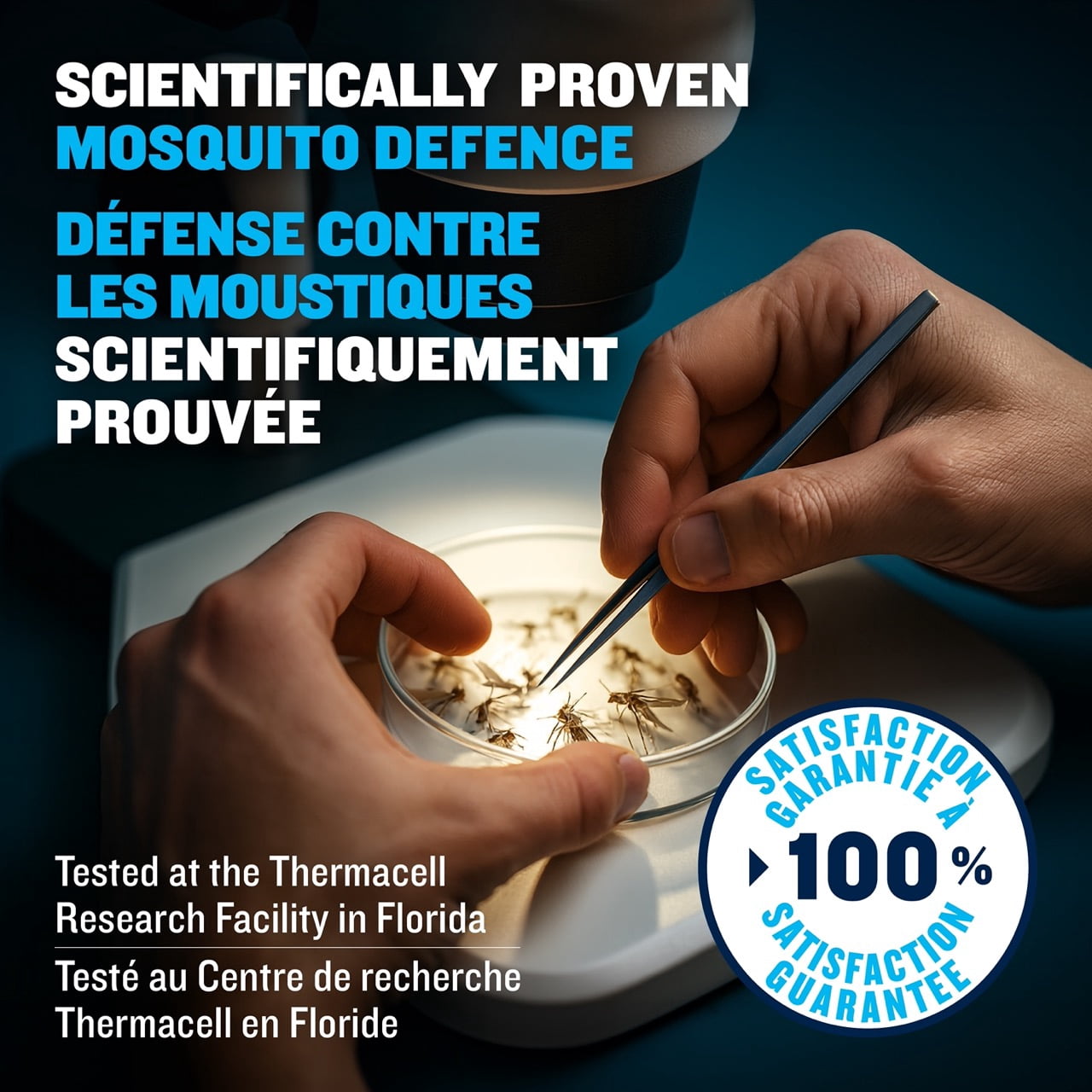 Recharge de répulsif à moustiques rechargeable Thermacell E‑ZoneGuard – paquet de 72 heures