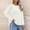 004 White, variant on Women's Fall Winter Casual Knit Sweaters Long Sleeve Pullover Loose Fit Crewneck Side Split Hem Tunic Sweater Tops
