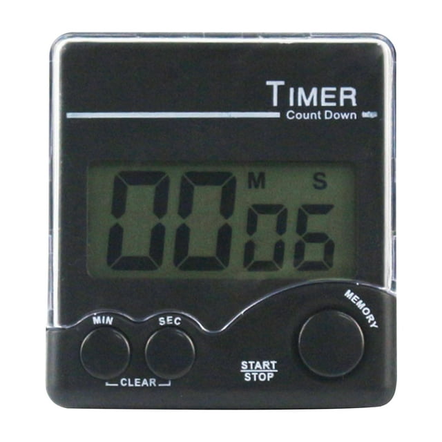 TFixol Digital Kitchen Timer with Strong Magnet Back Stand Loud Alarm Large Display Cooking Timer Clock for Time Management Workout Baking Egg Timer