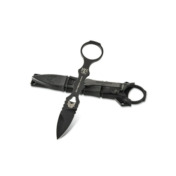 Benchmade Mini SOCP Fixed Blade Knife (2.22&quot; Black) 177BK