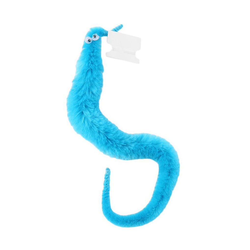 2Pcs Kid Trick Toy Magic Twisty Fuzzy Worm Wiggle Moving Sea Horse Caterpillar 