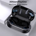 thumbnail image 4 of TWS Bluetooth 5.1 Earhook Earphone Sports LED Headsets Headphone Wireless Earbuds Noise Reduction With Microphone For HiFi Music BQWCHIN, 4 of 7