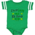 thumbnail image 3 of Inktastic I'm So Lucky I'm a Big Sister to Be Girls Baby Bodysuit, 3 of 5