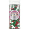 Pearls Shaker Chrstms Mix, 5 Oz (pack Of