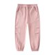 thumbnail image 1 of Odeerbi 5-18 Años Niños Niñas Pantalones Deportivos Algodón Workout Athletic Sports Jogger Pantalones Primavera Verano Cintura Elástica Joggers, 1 of 5