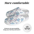 thumbnail image 6 of Goofa Cute Poodle Dog Print Womens Mens Cotton Lightweight House Slippers , Washable Home Slippers,Indoor Comfy Bedroom Cozy Slippers-37/38, 6 of 7
