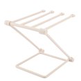 thumbnail image 2 of Estante para trapos de cocina de plástico blanco resistente, plegable, estable y resistente al agua para organizar la cocina, 2 of 8