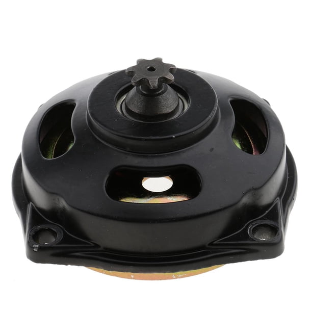 Caja de cambios de 7 Carcasa de campana de tambor de embrague para 47cc 49cc Dirt Mini Bike ATV Macarena Cubierta de tambor de embrague