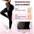 thumbnail image 5 of Anti Cellulite 3D Leggings Resistance Band Leggings for Women, High Waist Compression Gym Yoga Pants with Tummy Control and Butt Lifting Design, 5 of 7