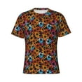 thumbnail image 3 of Naloa Daisies Flowers Men's T-Shirt Sport T-shirt Men's Basic Tee Casual Men's Shirt, Round Neck, Short Sleeves - Large, 3 of 5
