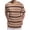 Multicolor, variant on WIZUTIZ Men's Fashion Short Sleeve T-Shirts Loose Fit Crewneck Classic Stripe T-Shirt Casual Soft Elastic Cotton Tees