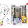thumbnail image 2 of Sakura Pluma SketchTools Juego De Dibujo Arte Pigma Micron Plumas Boceto Marcador Suministros De, 2 of 4