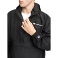 thumbnail image 5 of Champion Men’s Stadium Packable Jacket with Script Logo, Standard Fit, Lightweight Water-Resistant Polyester Fabric, Sizes S-4XL, 5 of 6
