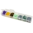 thumbnail image 1 of simhoa 140Pc Crochet Ball Chinese Knot Spacer Beads Crochet Color Mix Ball For Earrings C, 1 of 8