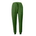 thumbnail image 6 of Tiqkatyck Women's Pants Women Casual Print Pants Wide Leg Pants Loose Pocket Baggy Pants Wide Leg Pants Woman, Pantalones Para Mujer, High Waisted Pants for Women Green, 6 of 6