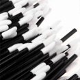 thumbnail image 3 of 100 Pieces Of Portable Lip Brush Lipstick Brush Black Beauty Makeup Tools, 3 of 5
