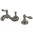thumbnail image 1 of Kingston Brass Ks948Al 8 Inch Widespread Lavatory Faucet - Satin Nickel Finish, 1 of 1