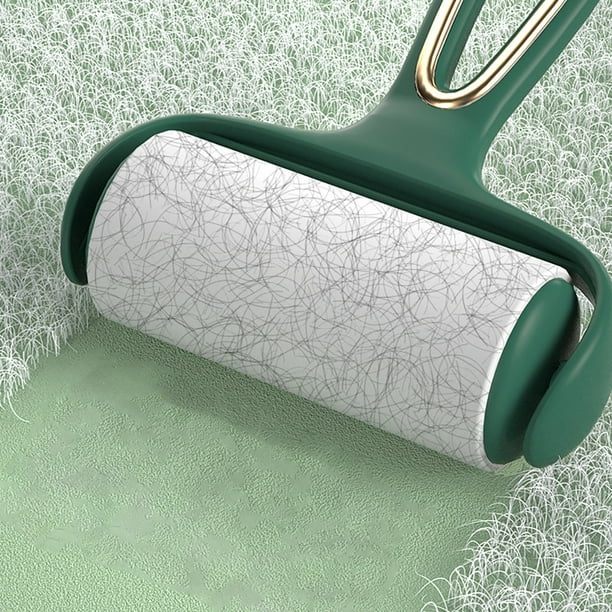 Adhesivo para el cabello, rollo de papel adhesivo desgarrable, removedor de pelo de mascotas para ropa