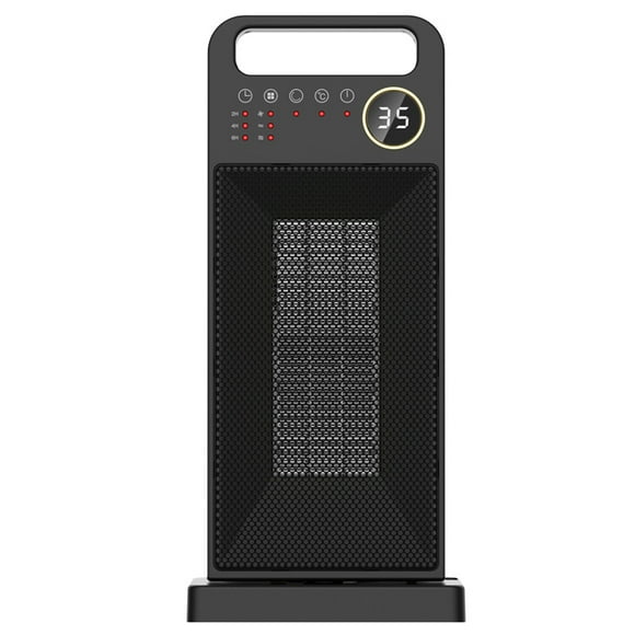 800W Fan Heater – Ceramic, Temperature Control, Silent