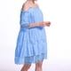 thumbnail image 5 of Vestido largo de encaje con hombros descubiertos para mujer: falda escalonada, mangas con volantes, elegante para bodas y fiestas, 5 of 8