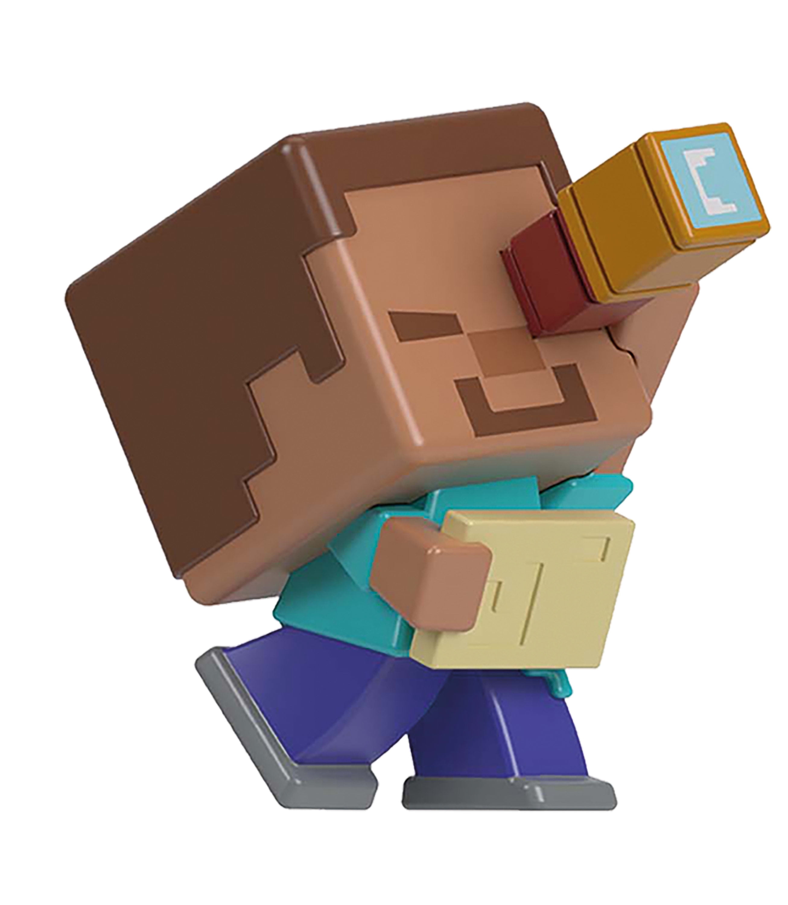 Minecraft Mini Mode Spawn Egg with Mini Figure, Badlands Theme, 1.5-inch Toy (Characters May Vary)