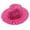 A-Hot Pink455, variant on Fedora Hat Womens And Mens Wide Brim Woven Straw Jazz Hat Spring Summer Fashion UV Protection Classic Beach Cap