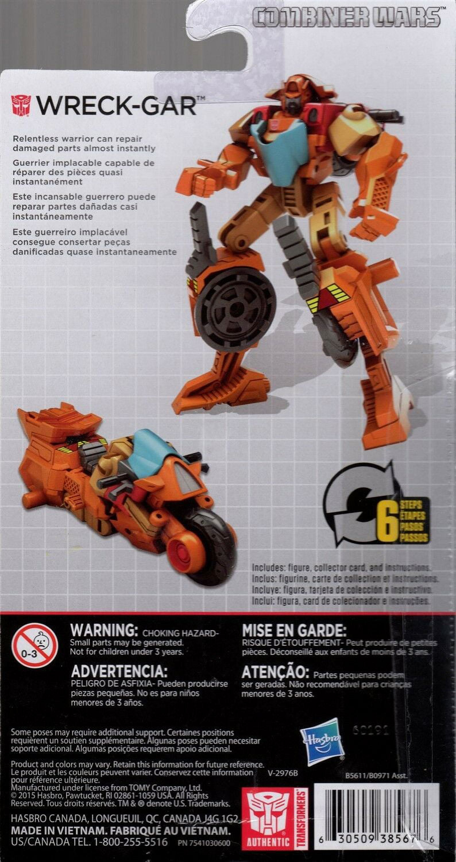 Wreck-Gar | Transformers Generations Combiner Wars