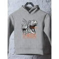 thumbnail image 3 of Sharp Teeth T Rex King Of Dinos Hoodie Toddler -Image by Shutterstock,  4 Toddler, 3 of 4