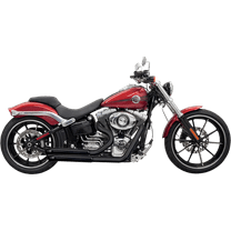 Bassani Pro Street Black Turn-Out Exhaust System (1S33DB)