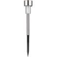 thumbnail image 2 of Cole & Bright Solar Stainless Steel Border Lights Set of 6, 2 of 3