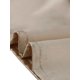 thumbnail image 5 of INSPIRE CHIC Blusa Elegante De Satén Para Mujer, Manga Corta, Cuello Barco, Estilo Vintage Beige XS, 5 of 5
