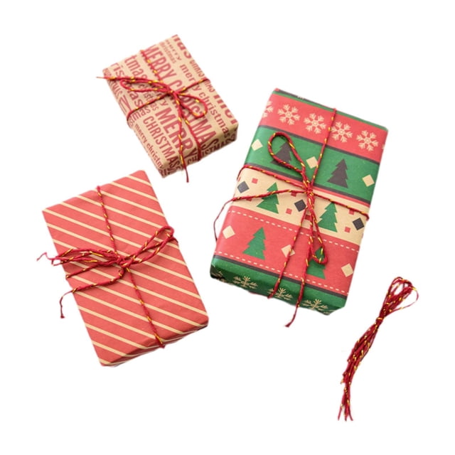 3 bolsas de regalo para árbol de Navidad, adornos creativos para árbol de Navidad. Estilo B