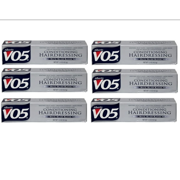 Vo5 Conditioning Hairdress Gray/White/Silver 1.5 Ounce Tube (44Ml) (6 Pack)