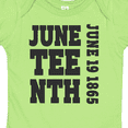 thumbnail image 4 of Inktastic Juneteenth June 19, 1865 Boys or Girls Baby Bodysuit, 4 of 5