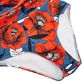 thumbnail image 3 of Traje de Baño de Mujer Impreso Vendaje Conjunto de Bikini, Sexy Y de Apoyo Dos Piezas Traje de Baño Superior, 3 of 6