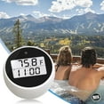 thumbnail image 4 of Ice Bath Thermometer & Timer | Floating Pool Thermometer with Digital LCD Display | IP66 Waterproof for Cold Plunges & Hot Tubs | -4°F to 158°F Range | ABS Material, 4 of 7