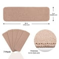 thumbnail image 5 of SussexHome Carpet Stair Treads for Wooden Steps - Indoor Staircase Step Treads with Thick Carpet - Self Adhesive Safety Treads to Prevent Slipping - Pet & Kid-Friendly - 7-Pack, 5 of 6