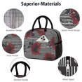 thumbnail image 4 of Womens Pioneer Flower Floral Print Pattern Lunch Box for Work,Insulated Lunch Bag for Women,Loncheras Para Mujer,Leakproof Adult Lunch Bag for Work,Beach,Travel,Picnic,Camping, 4 of 7