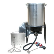 King Kooker Model # 12RTFB Portable Propane Outdoor Deep Frying/Boiling Package with Two Aluminum Pots!