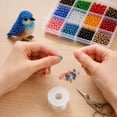 thumbnail image 4 of DIY Bead Craft Kit for Beginners - Cute Miniature Beaded Animals, Seed Bead Art Kit for Adults Teens, Relaxing Hobby Gift for Women Mom, 4 of 7