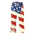 thumbnail image 4 of Pxkloy Lightweight Capris for Women,4th of July Patriotic Womens Capris Pants Summer Casual High Waisted American Flag Cropped Pants Loose Wide Leg Trousers with Pockets Multicolor,XXXL, 4 of 4