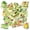 3A-50pcs, variant on 35pcs-50pcs Cute Macaron Stickers Green Cake Stickers Dessert Stickers for Laptops Suitcases Guitars
